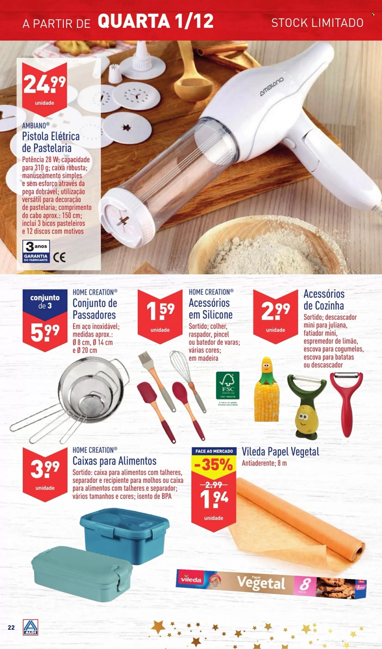 Folheto Aldi - 1.12.2021 - 7.12.2021. Página 22