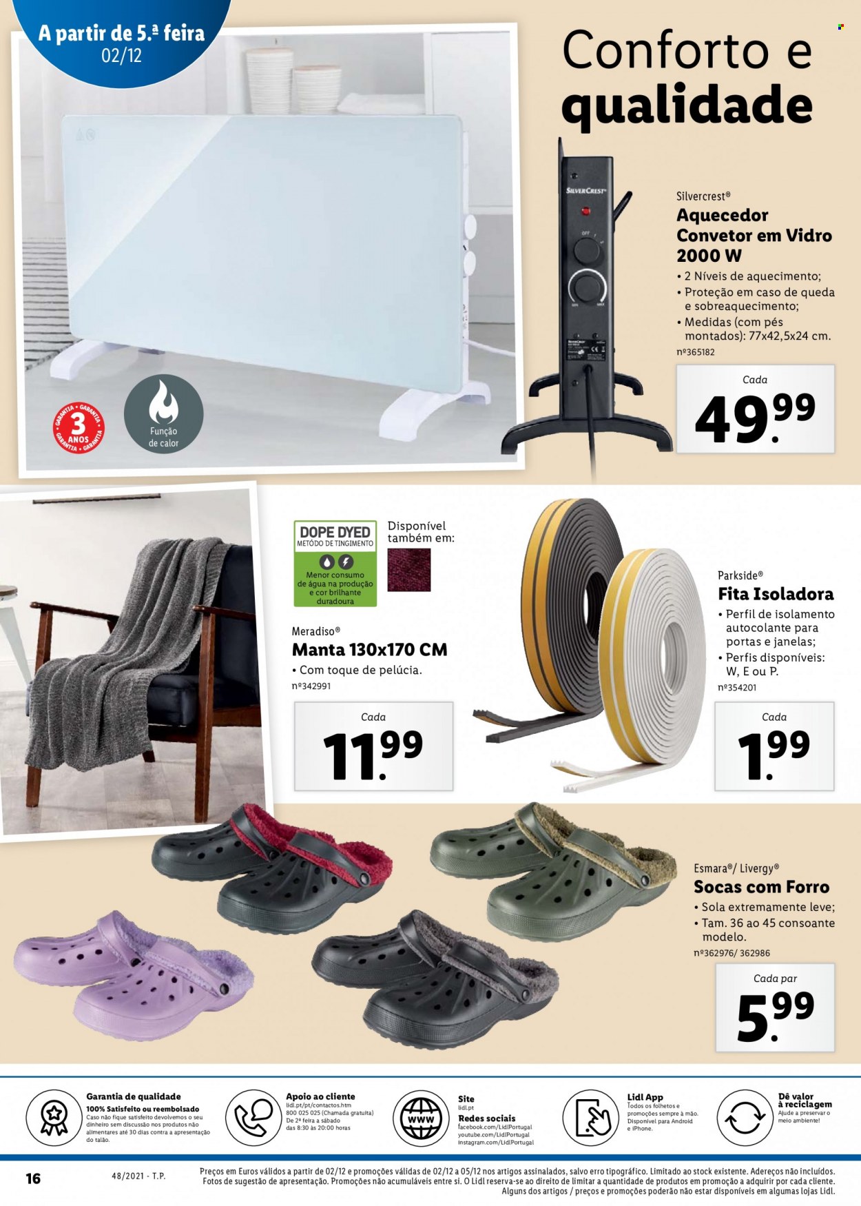 Folheto Lidl - 29.11.2021 - 5.12.2021. Página 16