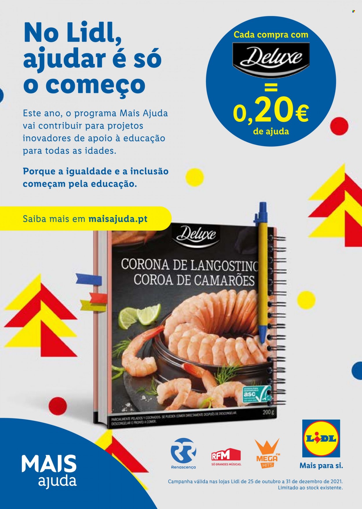 thumbnail - Folheto Lidl - 29.11.2021 - 5.12.2021 - Produtos em promoção - Corona, camarão. Página 30.