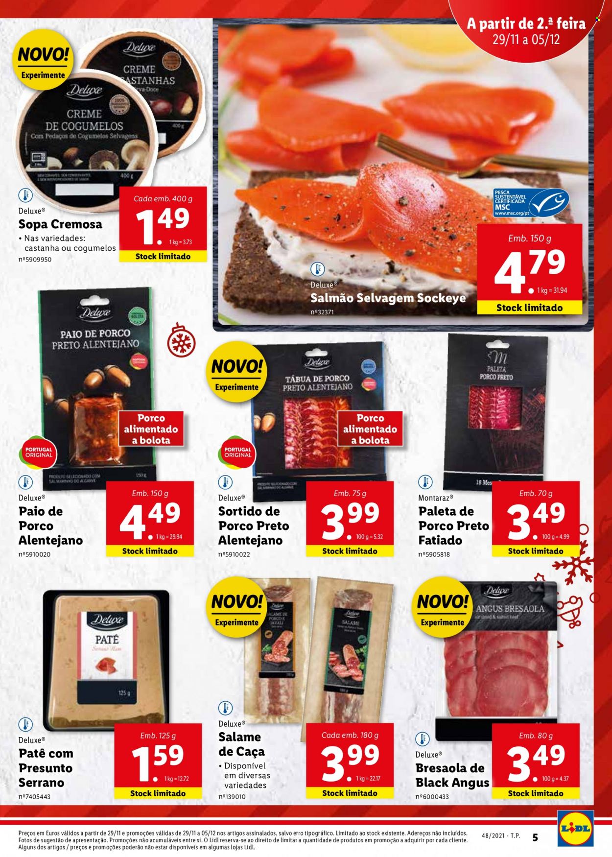 Folheto Lidl - 29.11.2021 - 5.12.2021. Página 5