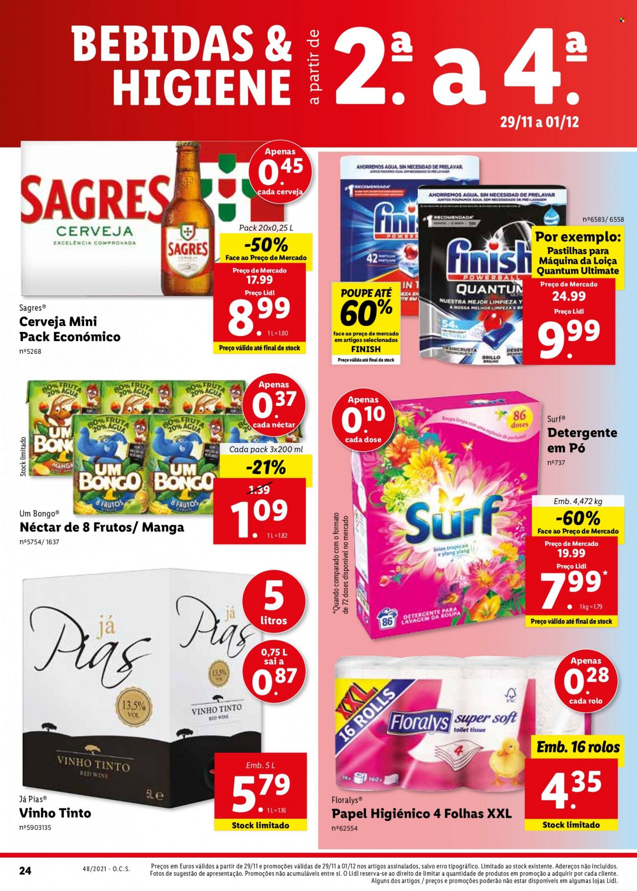Folheto Lidl - 29.11.2021 - 5.12.2021. Página 24