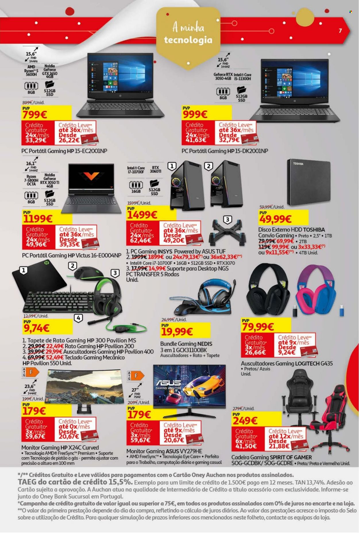 Folheto Auchan - 26.11.2021 - 24.12.2021. Página 7