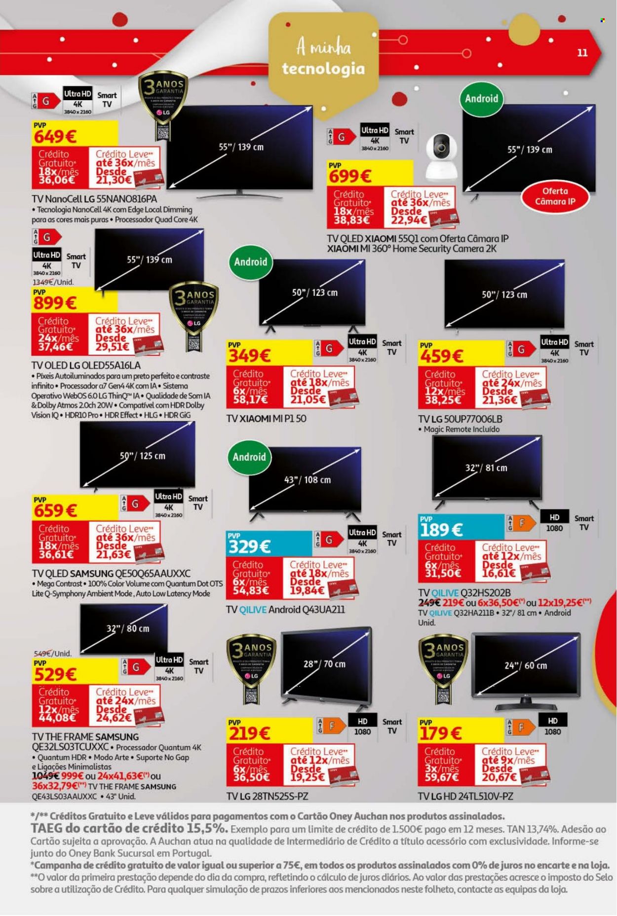 Folheto Auchan - 26.11.2021 - 24.12.2021. Página 11