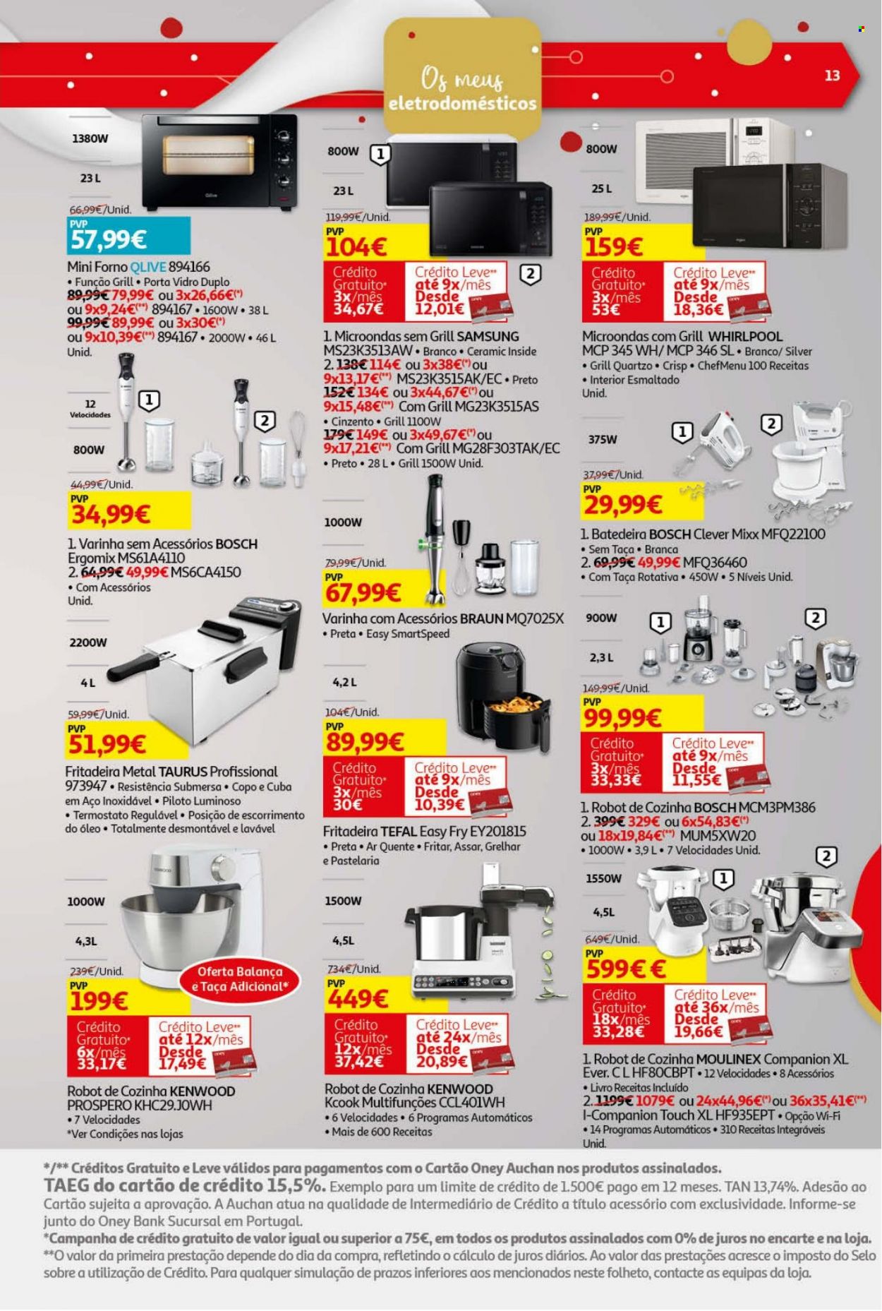 Folheto Auchan - 26.11.2021 - 24.12.2021. Página 13