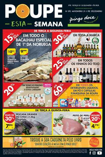 Folheto Pingo Doce - 30.11.2021 - 6.12.2021.