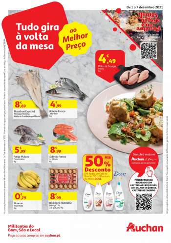 Folheto Auchan - 1.12.2021 - 7.12.2021.
