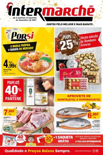 Folheto Intermarché - 2.12.2021 - 8.12.2021.