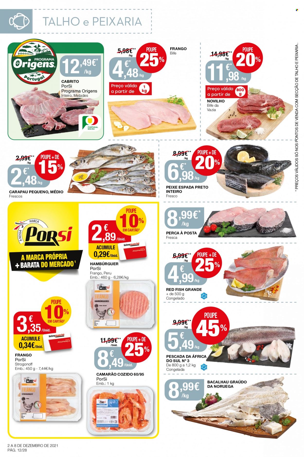 Folheto Intermarché - 2.12.2021 - 8.12.2021. Página 12