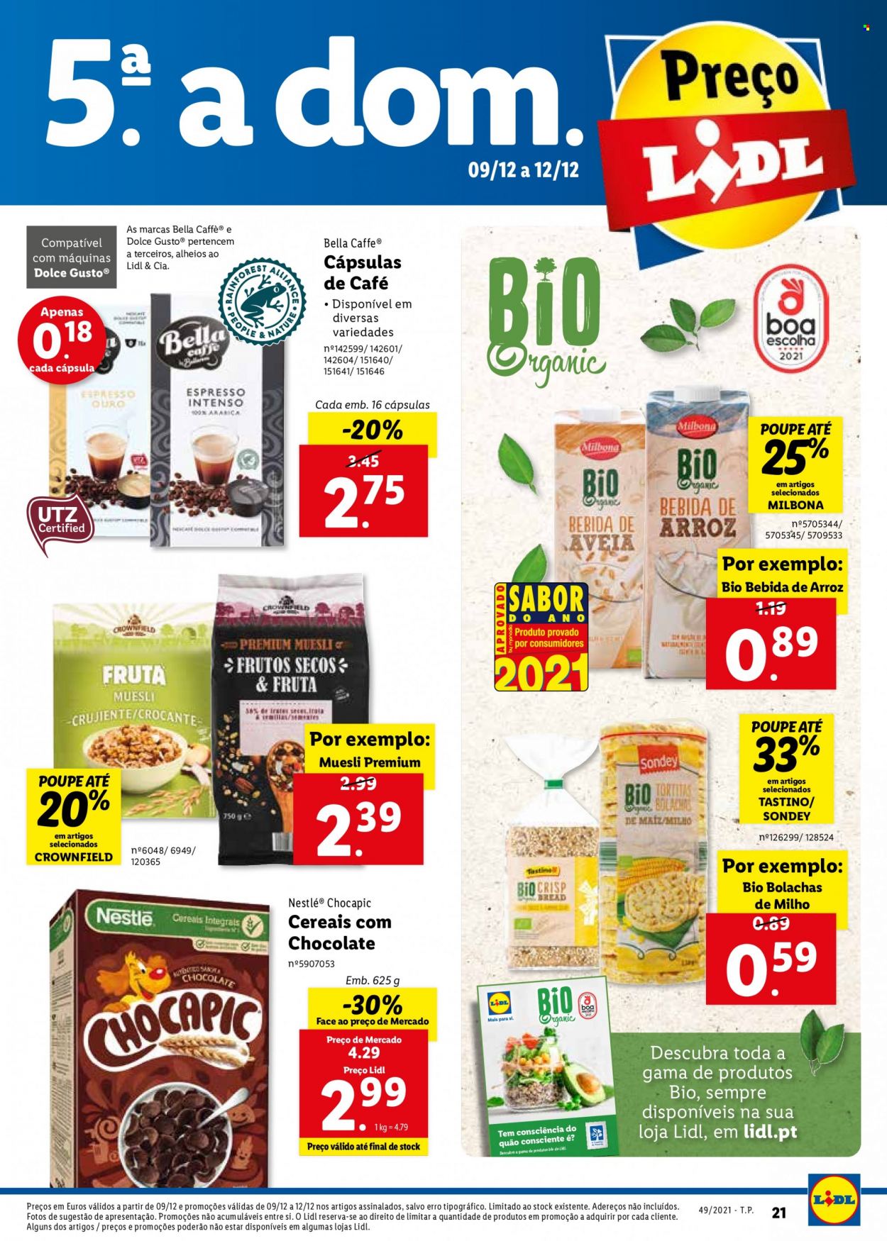 Folheto Lidl - 6.12.2021 - 12.12.2021. Página 21