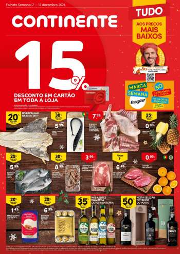 Folheto Continente - 7.12.2021 - 13.12.2021.
