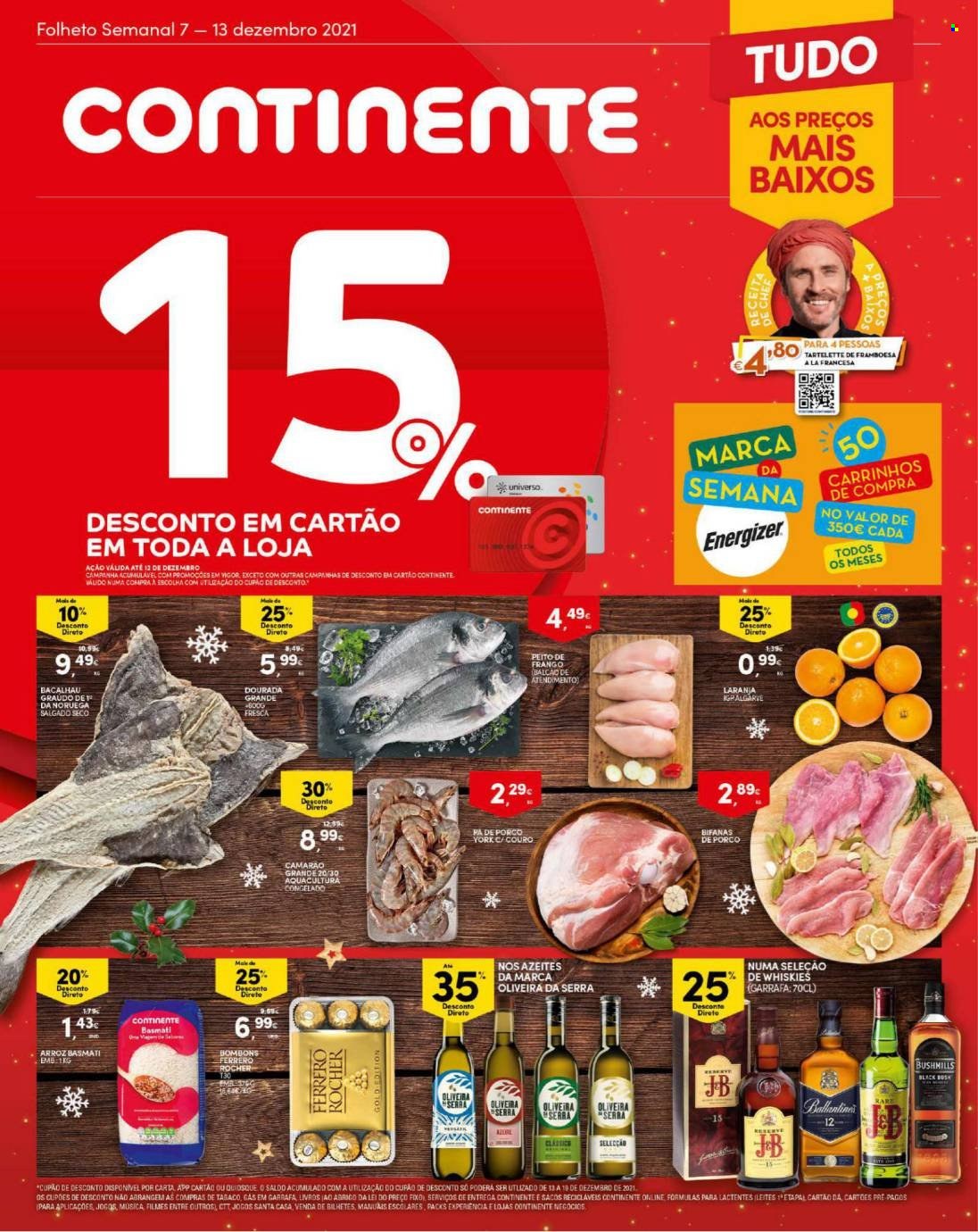 Folheto Continente Modelo - 7.12.2021 - 13.12.2021. Página 1