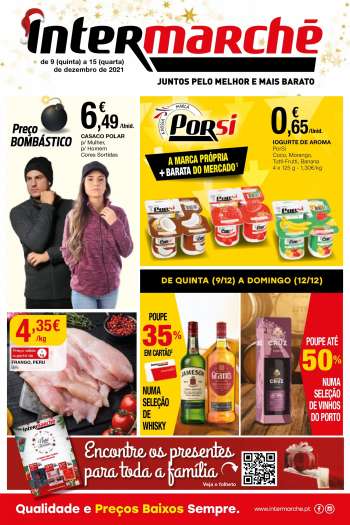 Folheto Intermarché - 9.12.2021 - 15.12.2021.
