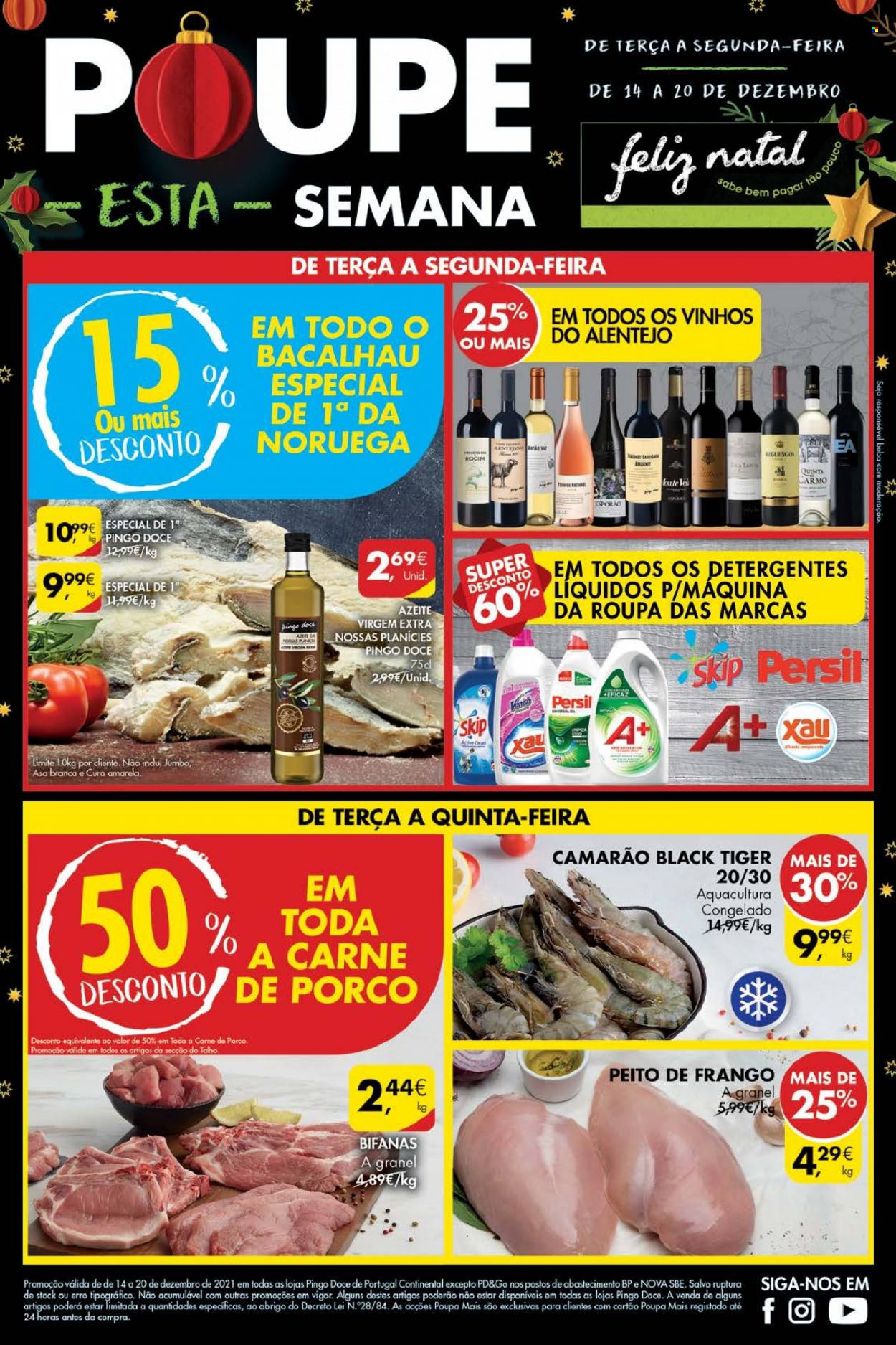 Folheto Pingo Doce - 14.12.2021 - 20.12.2021. Página 1