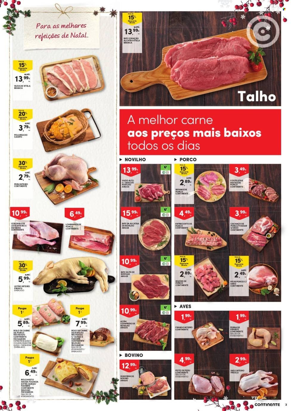 Folheto Continente Bom Dia - 14.12.2021 - 25.12.2021. Página 3