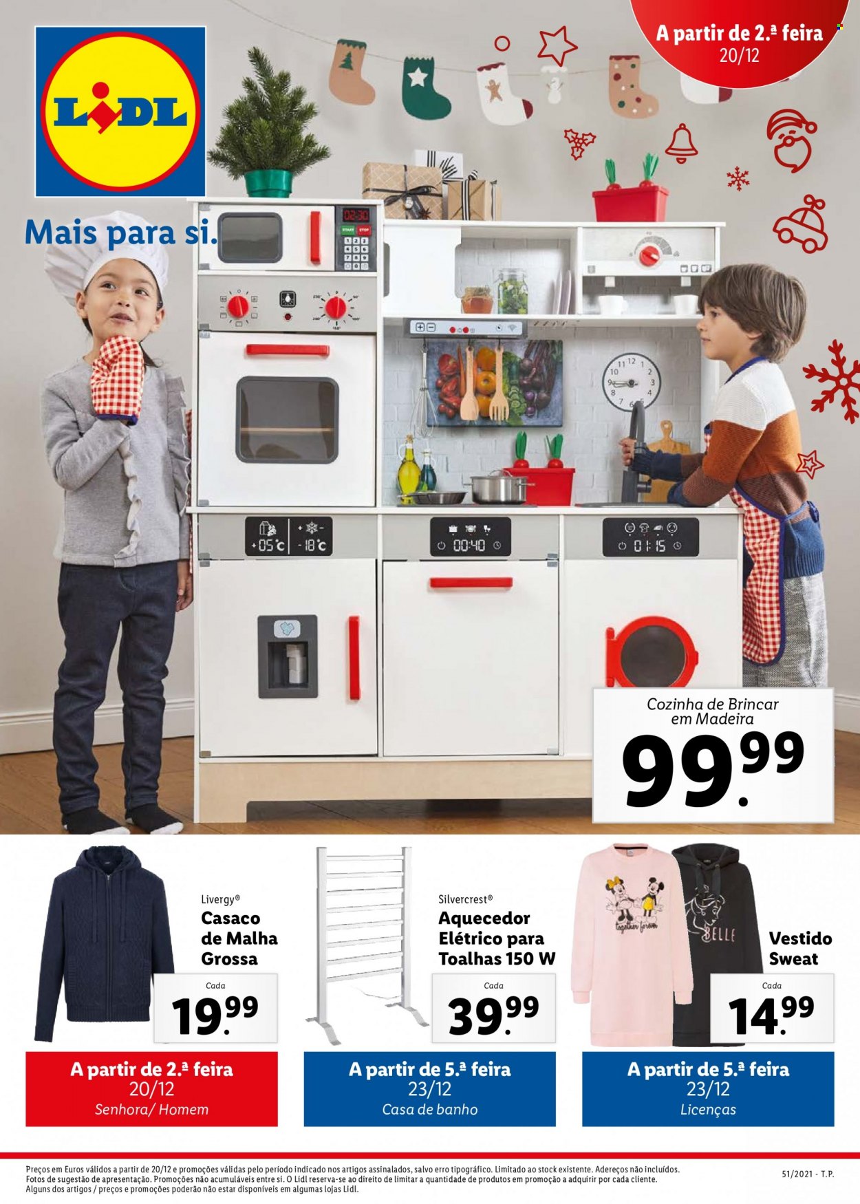 Folheto Lidl - 20.12.2021 - 26.12.2021. Página 1