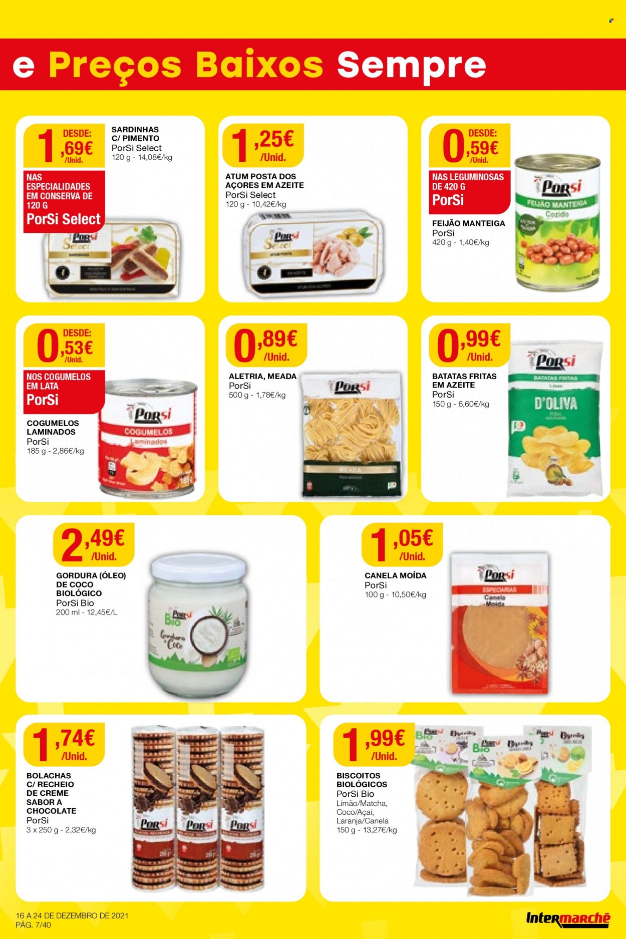 Folheto Intermarché - 16.12.2021 - 24.12.2021. Página 7