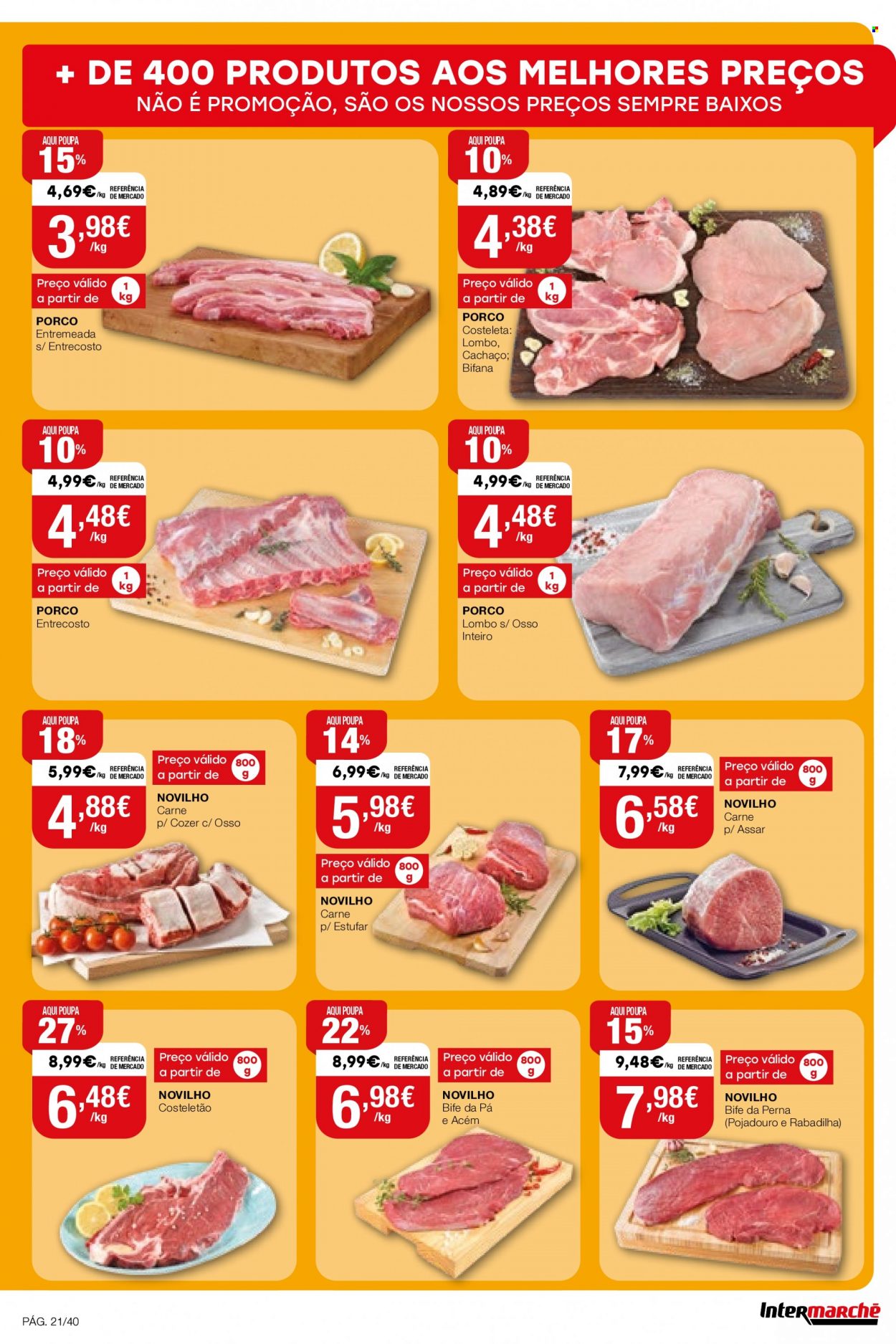 Folheto Intermarché - 16.12.2021 - 24.12.2021. Página 21
