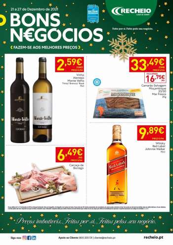 Folheto Recheio - 21.12.2021 - 27.12.2021.