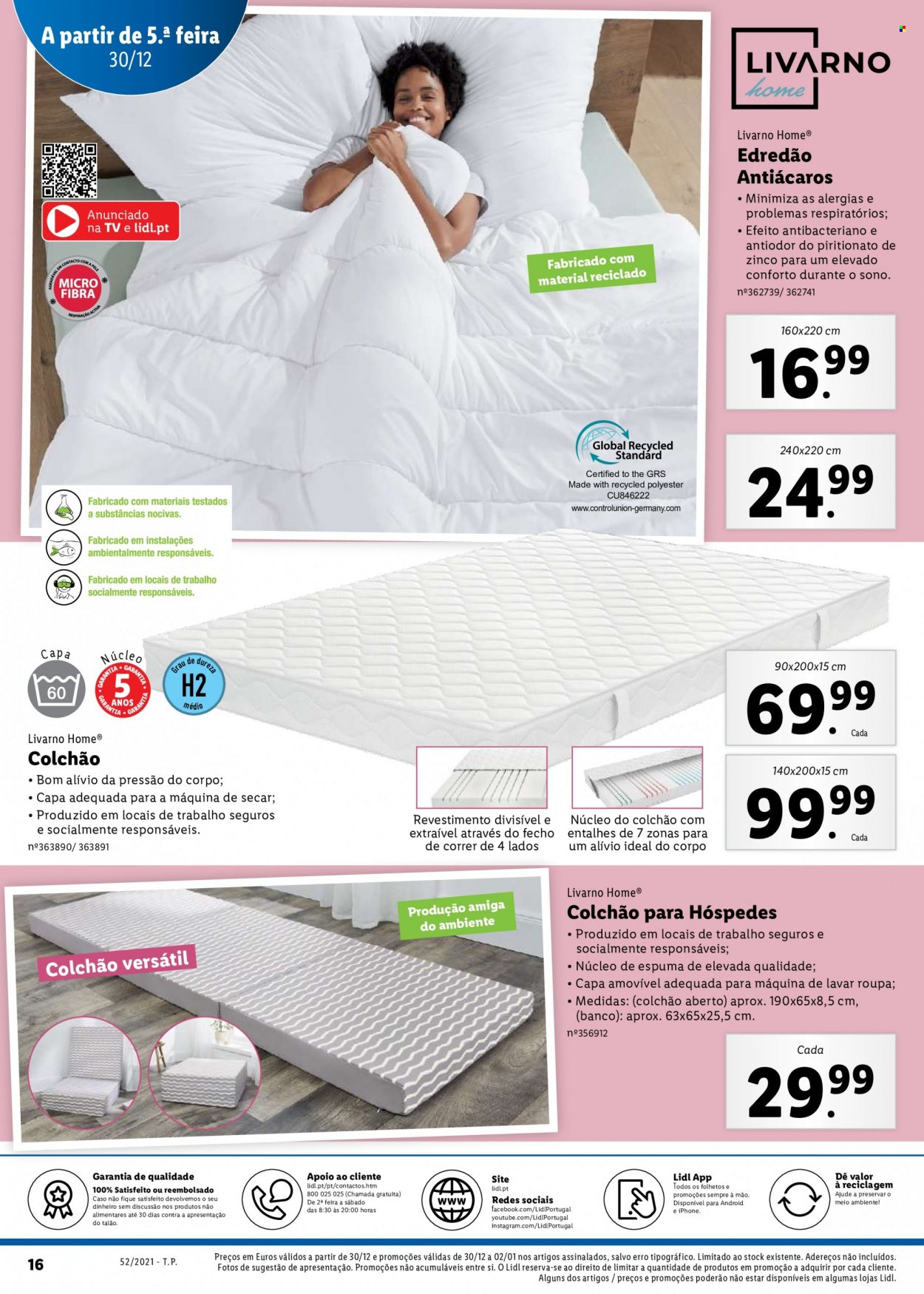 Folheto Lidl - 27.12.2021 - 2.1.2022. Página 54