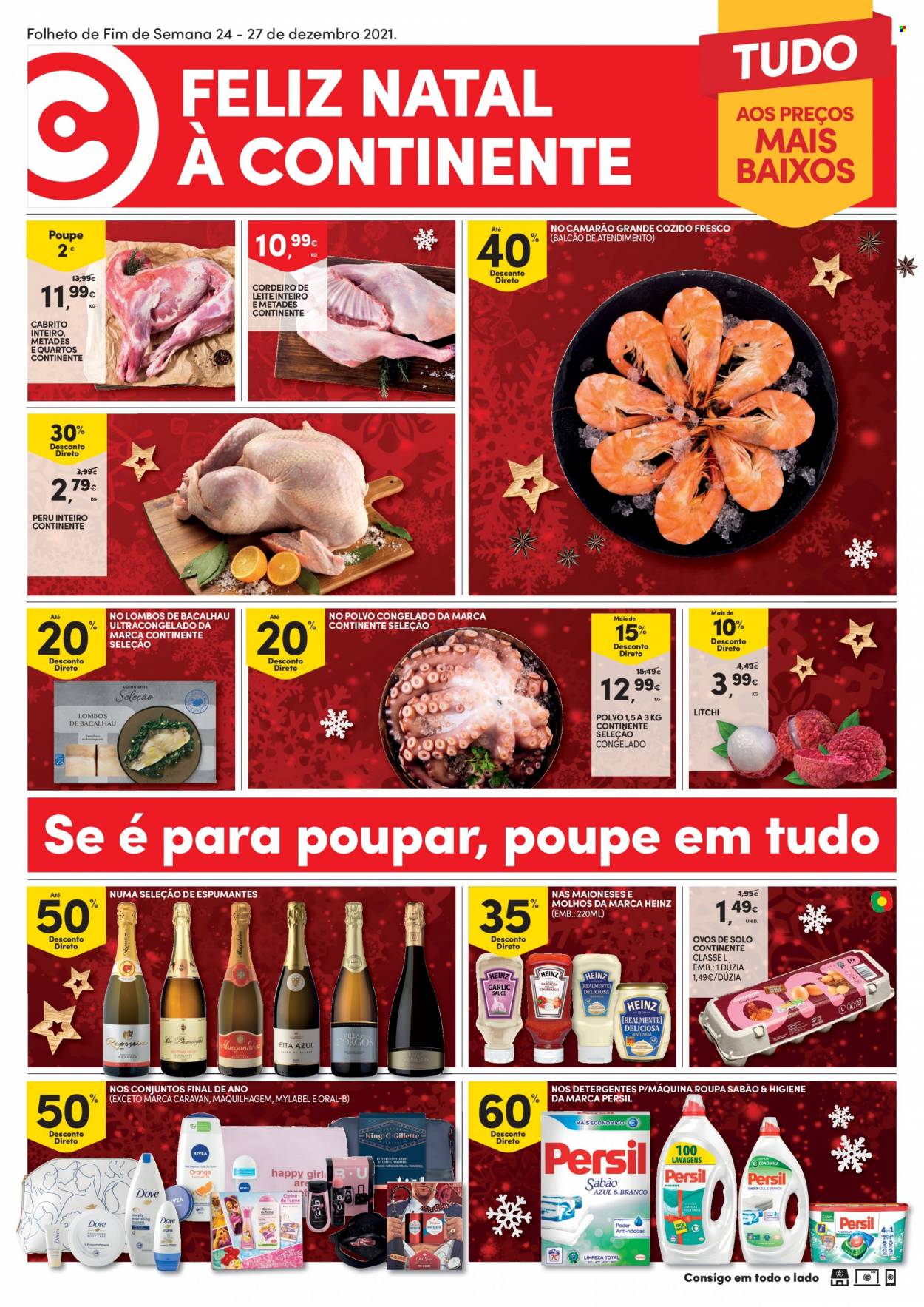 Folheto Continente - 24.12.2021 - 27.12.2021. Página 1