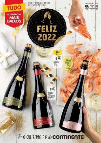 Folheto Continente - 26.12.2021 - 1.1.2022.