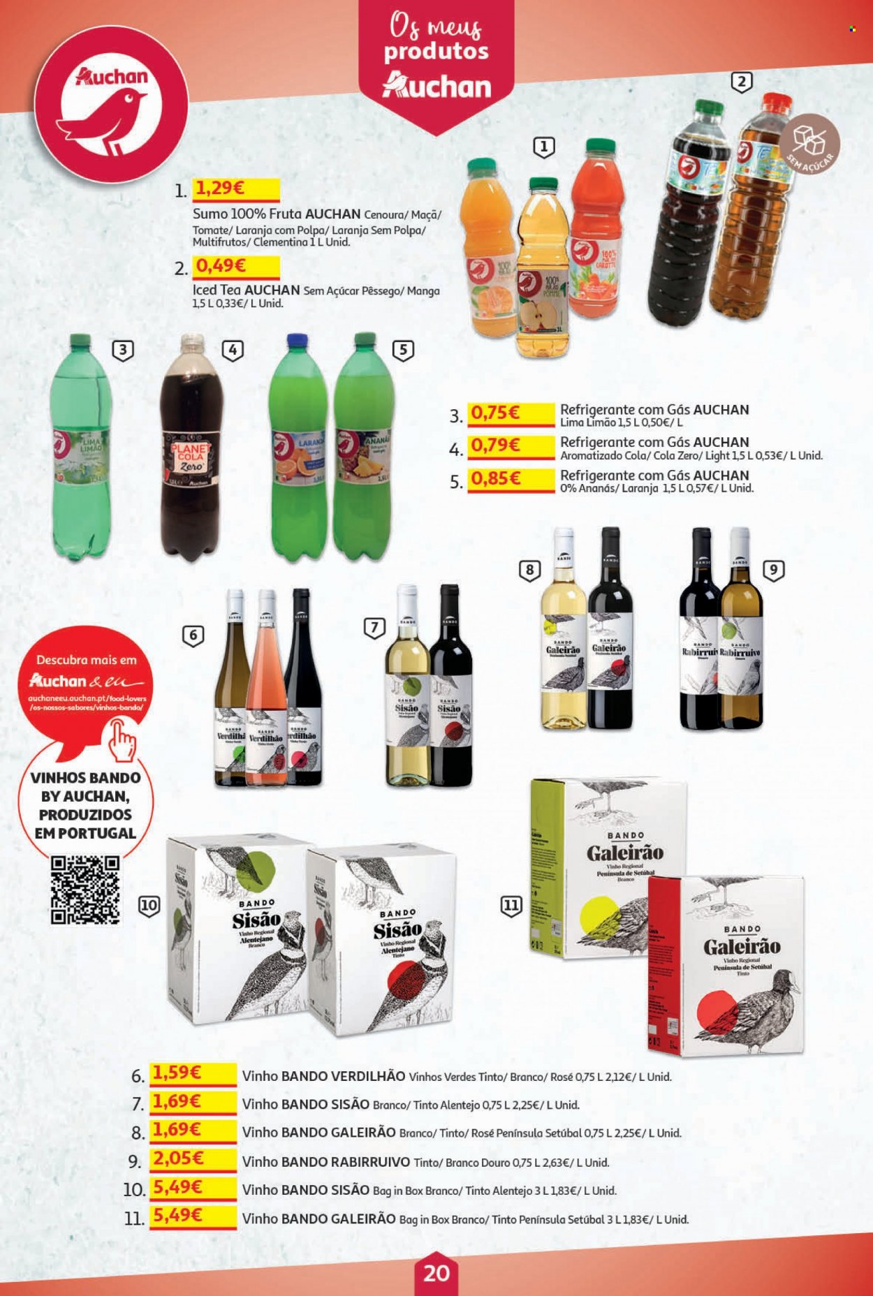 Folheto Auchan - 26.12.2021 - 13.1.2022. Página 20
