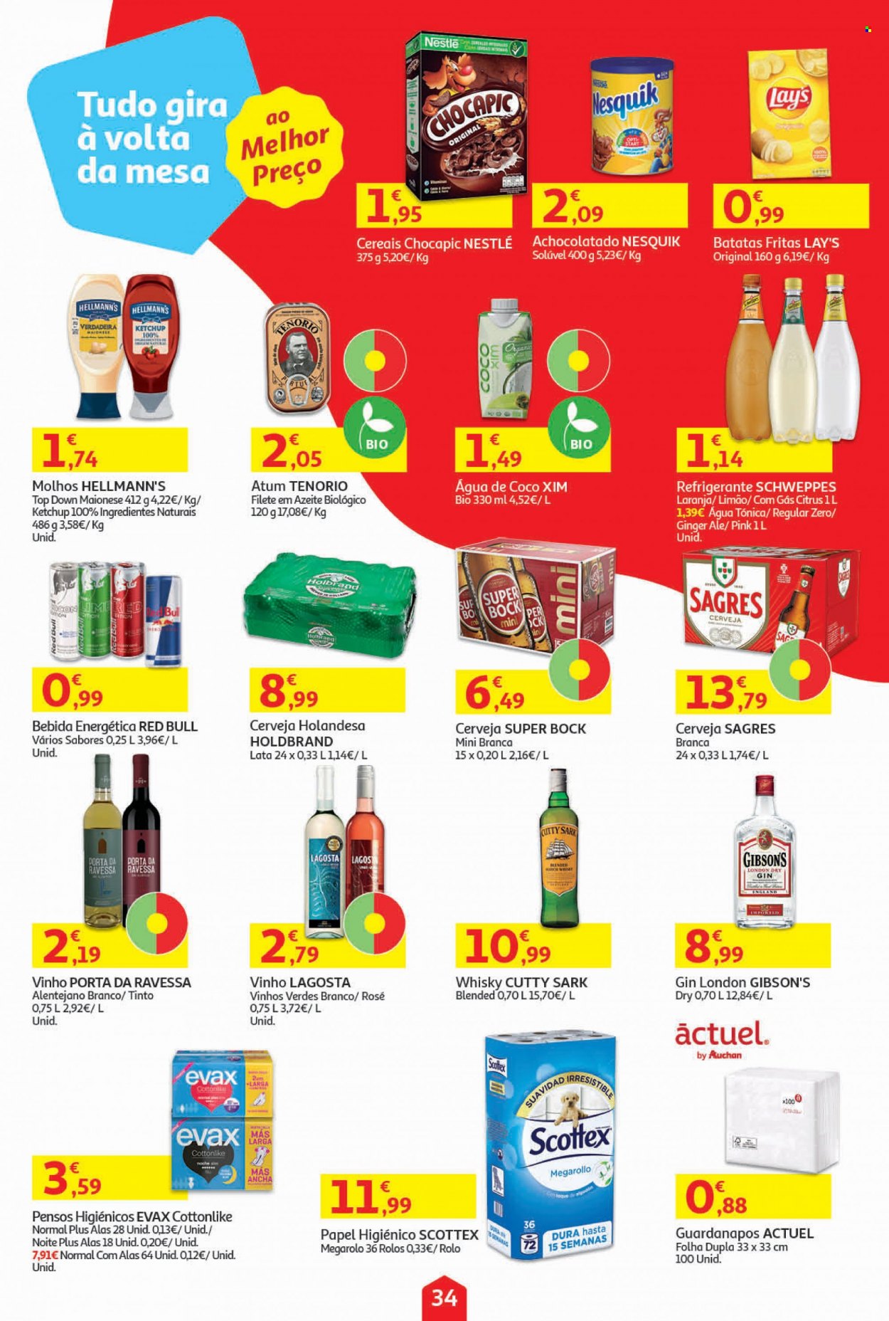Folheto Auchan - 26.12.2021 - 13.1.2022. Página 34