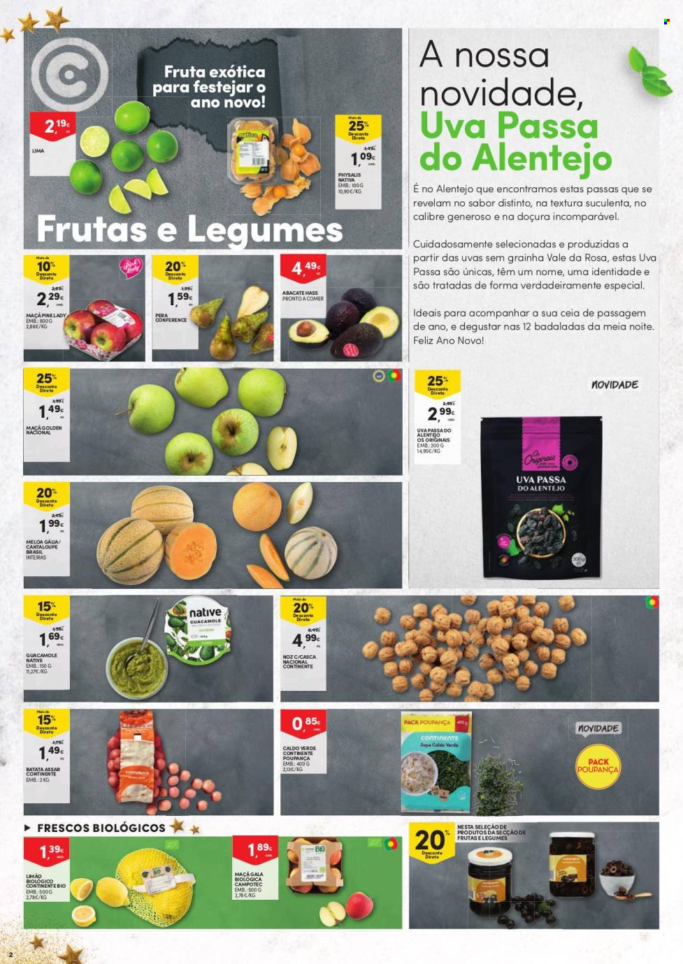 Folheto Continente Bom Dia - 26.12.2021 - 2.1.2022. Página 2