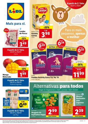 Folheto Lidl - 3.1.2022 - 9.1.2022.