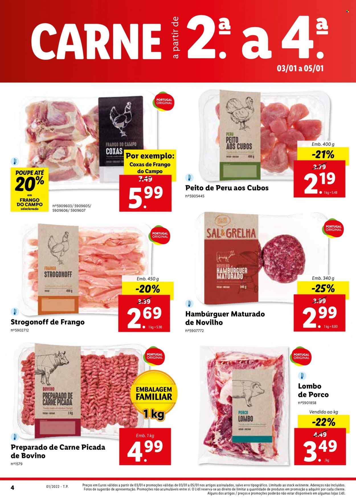 Folheto Lidl - 3.1.2022 - 9.1.2022. Página 4