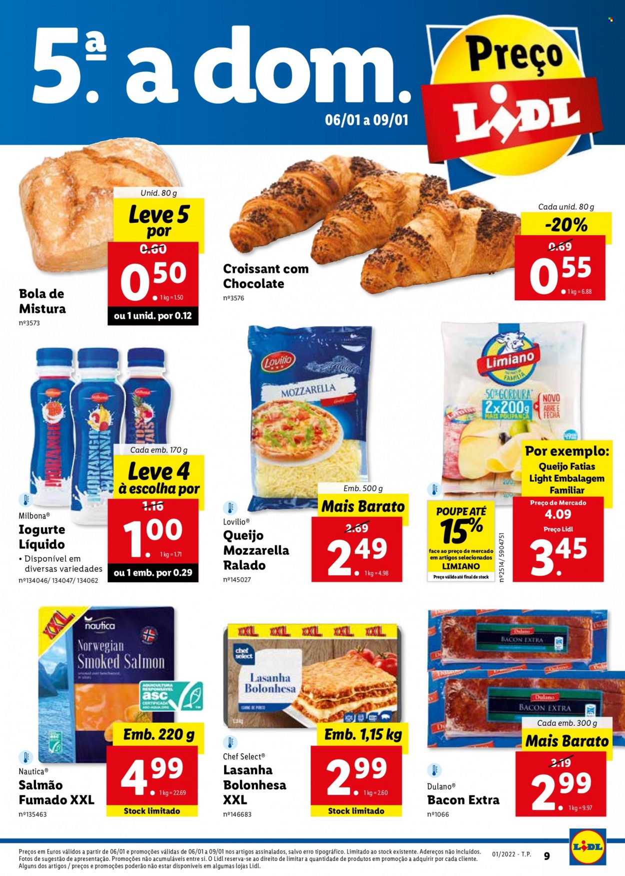 Folheto Lidl - 3.1.2022 - 9.1.2022. Página 9