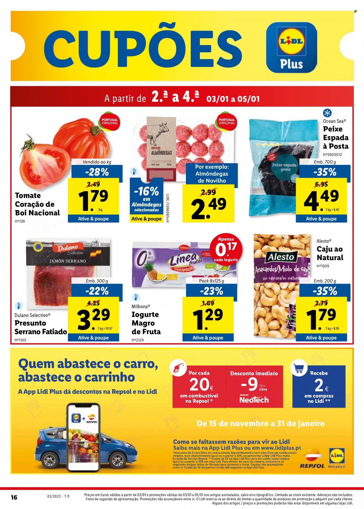 Folheto Lidl - 3.1.2022 - 9.1.2022. Página 16