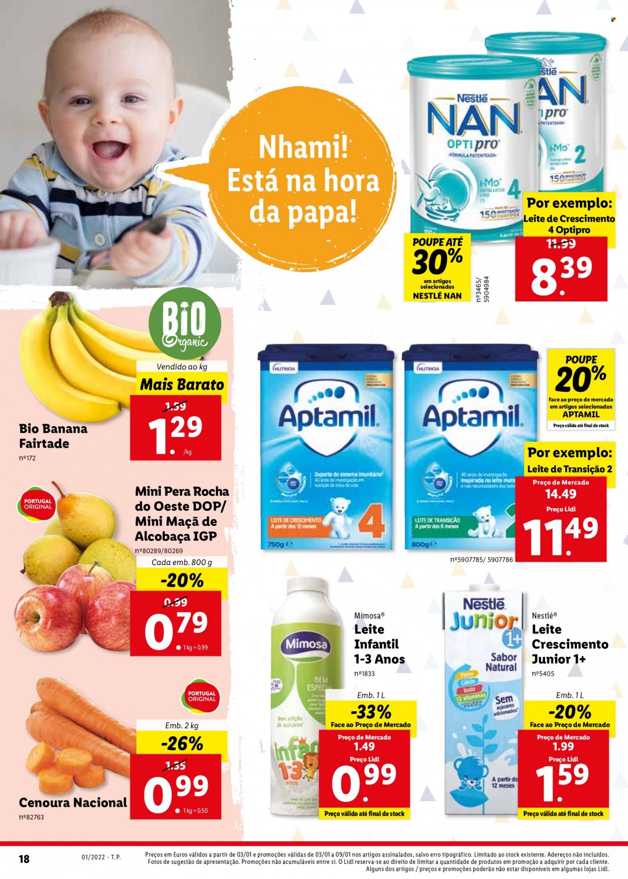 Folheto Lidl - 3.1.2022 - 9.1.2022. Página 18