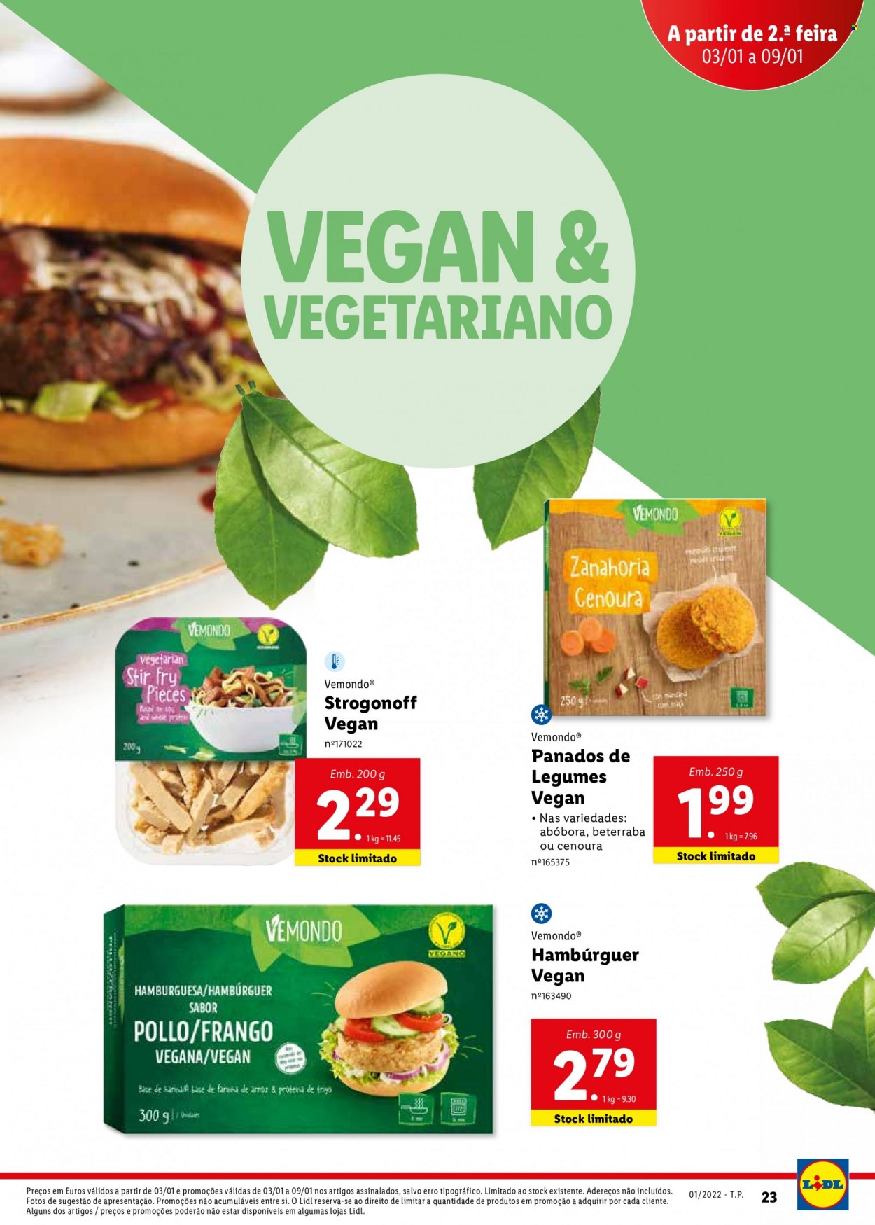 Folheto Lidl - 3.1.2022 - 9.1.2022. Página 23