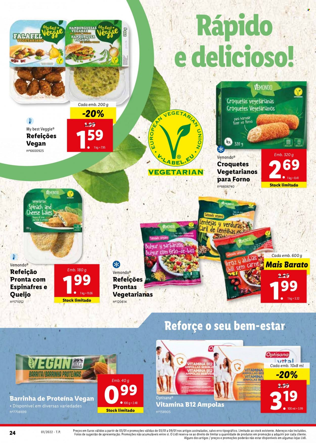 Folheto Lidl - 3.1.2022 - 9.1.2022. Página 24