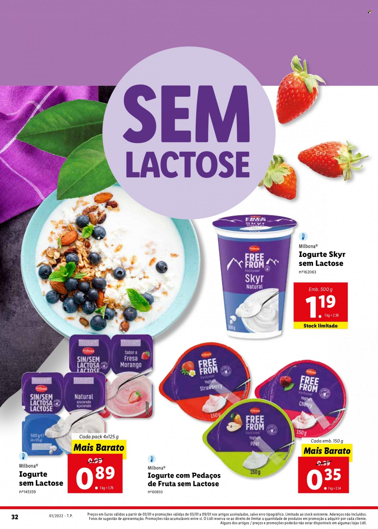 Folheto Lidl - 3.1.2022 - 9.1.2022. Página 32
