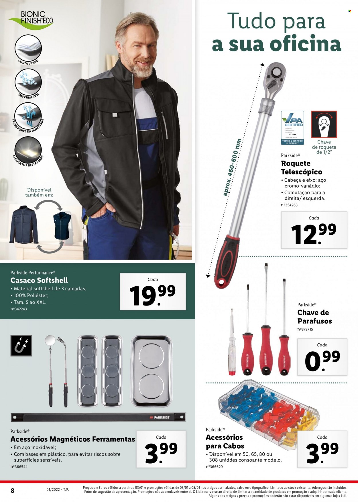 Folheto Lidl - 3.1.2022 - 9.1.2022. Página 48