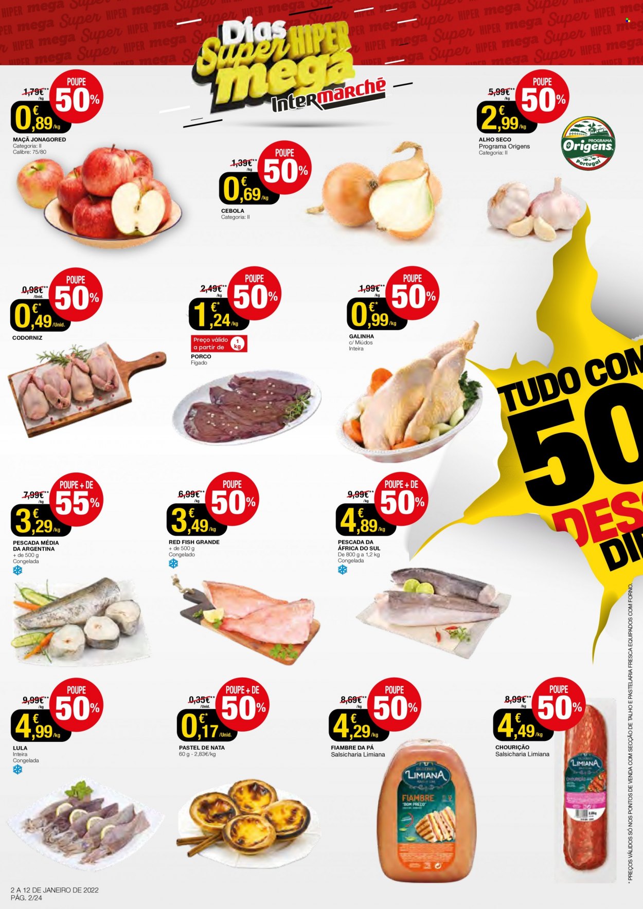 Folheto Intermarché - 2.1.2022 - 12.1.2022. Página 2