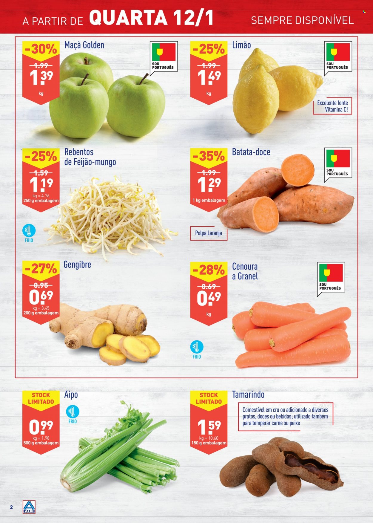 Folheto Aldi - 12.1.2022 - 18.1.2022. Página 2