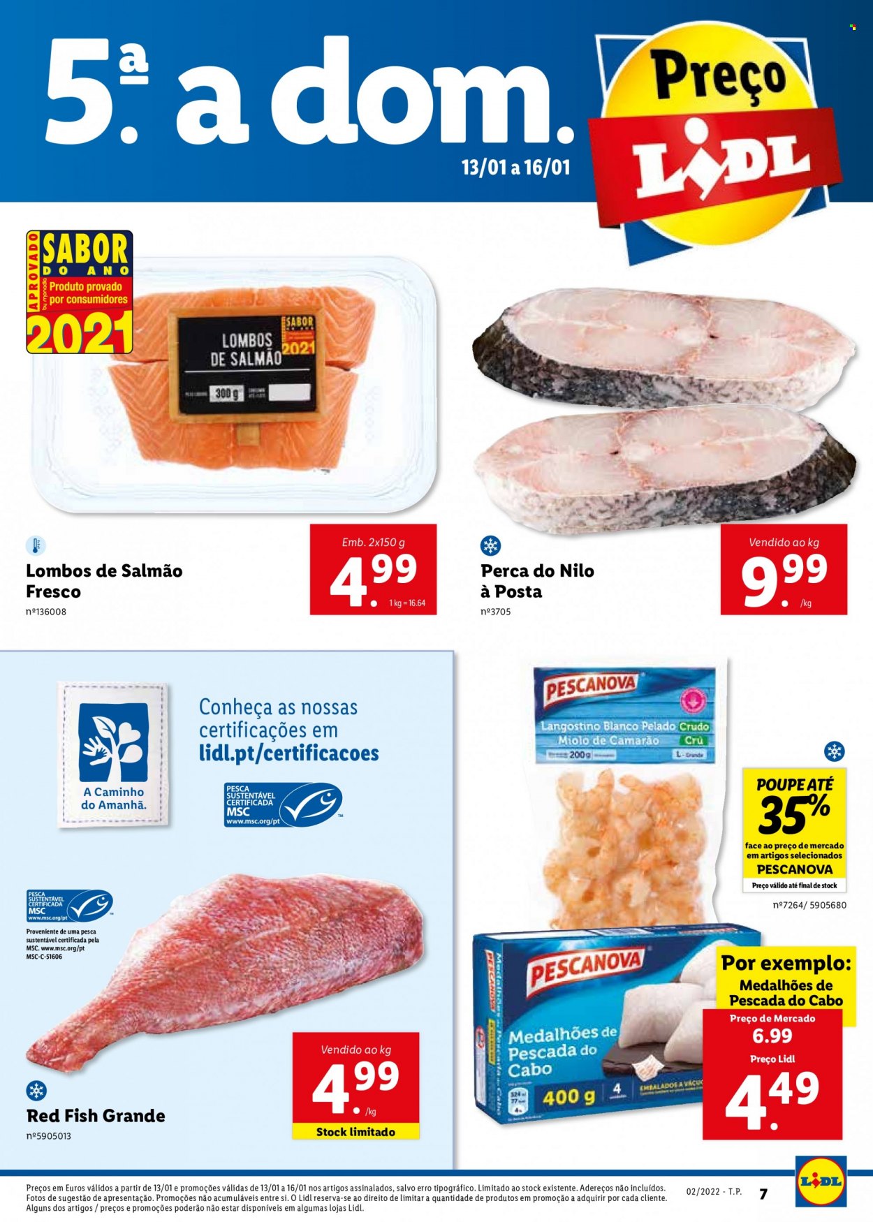 Folheto Lidl - 10.1.2022 - 16.1.2022. Página 7