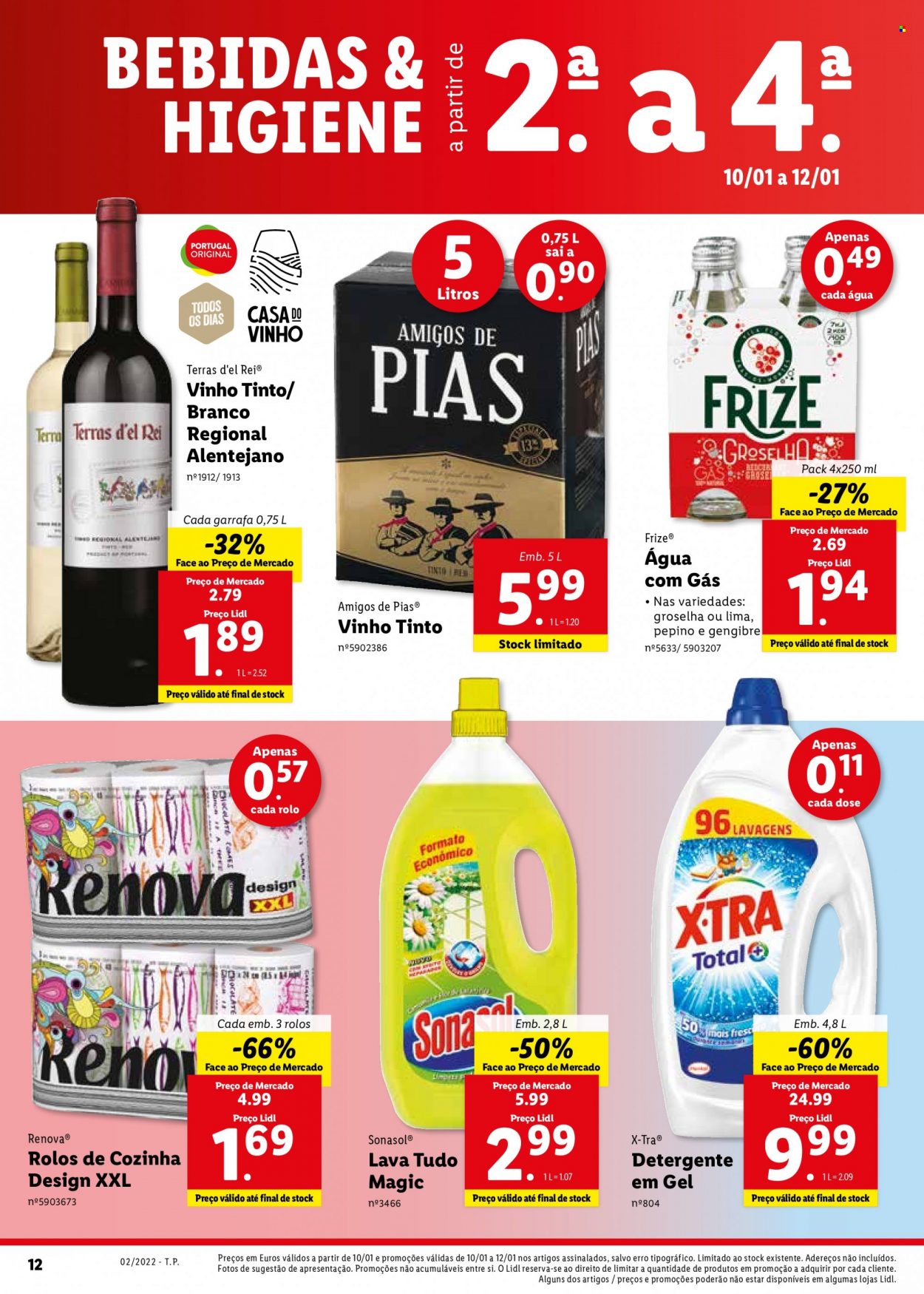 Folheto Lidl - 10.1.2022 - 16.1.2022. Página 12