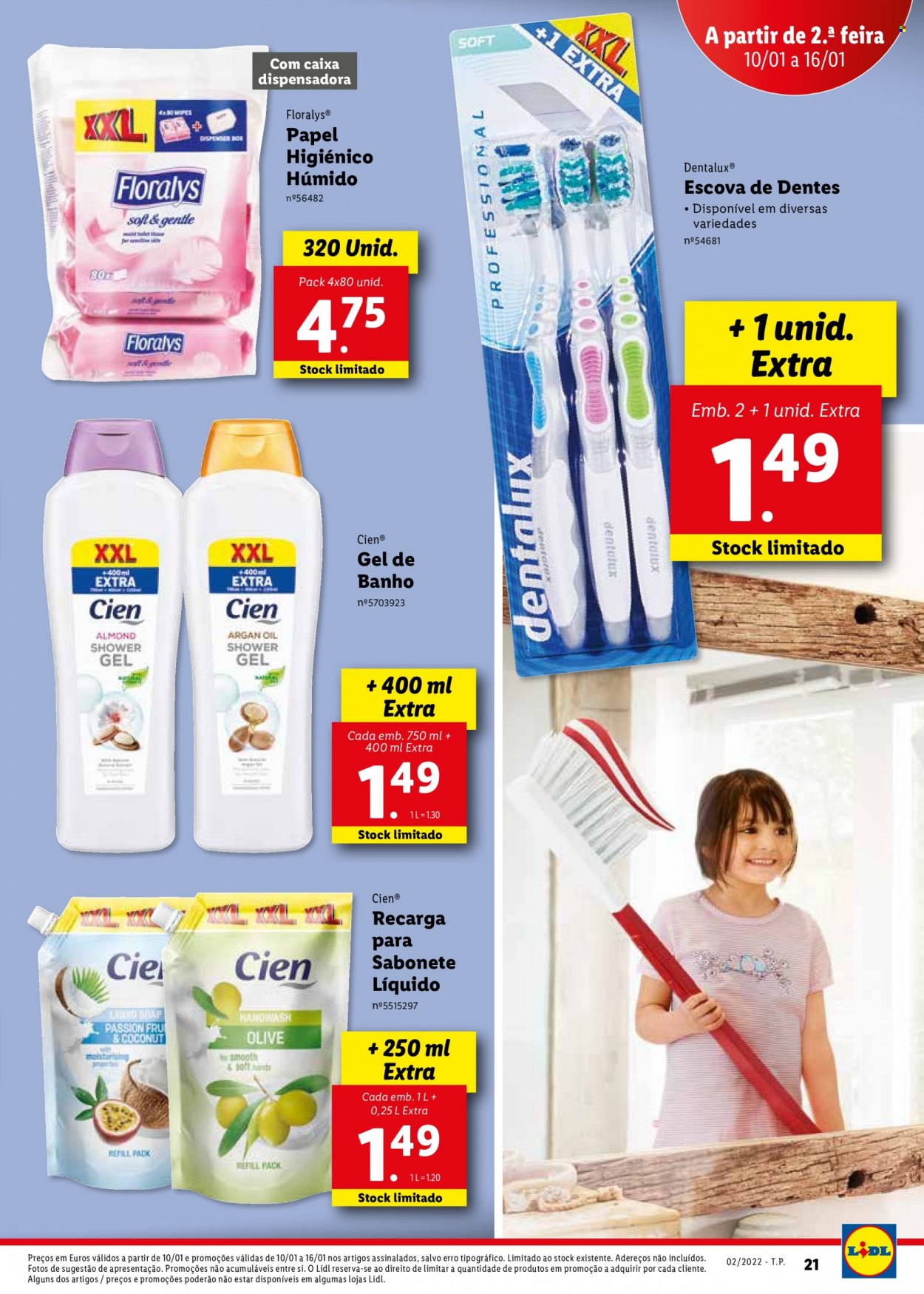 Folheto Lidl - 10.1.2022 - 16.1.2022. Página 21