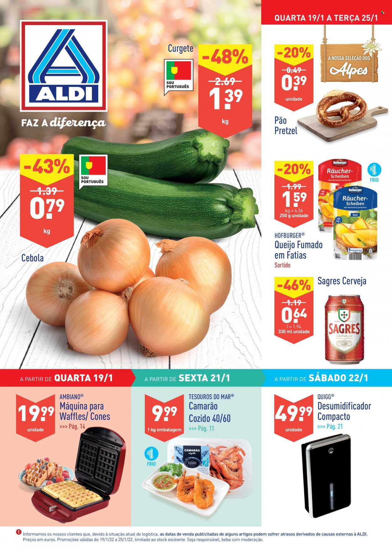 Folheto Aldi - 19.1.2022 - 25.1.2022. Página 1