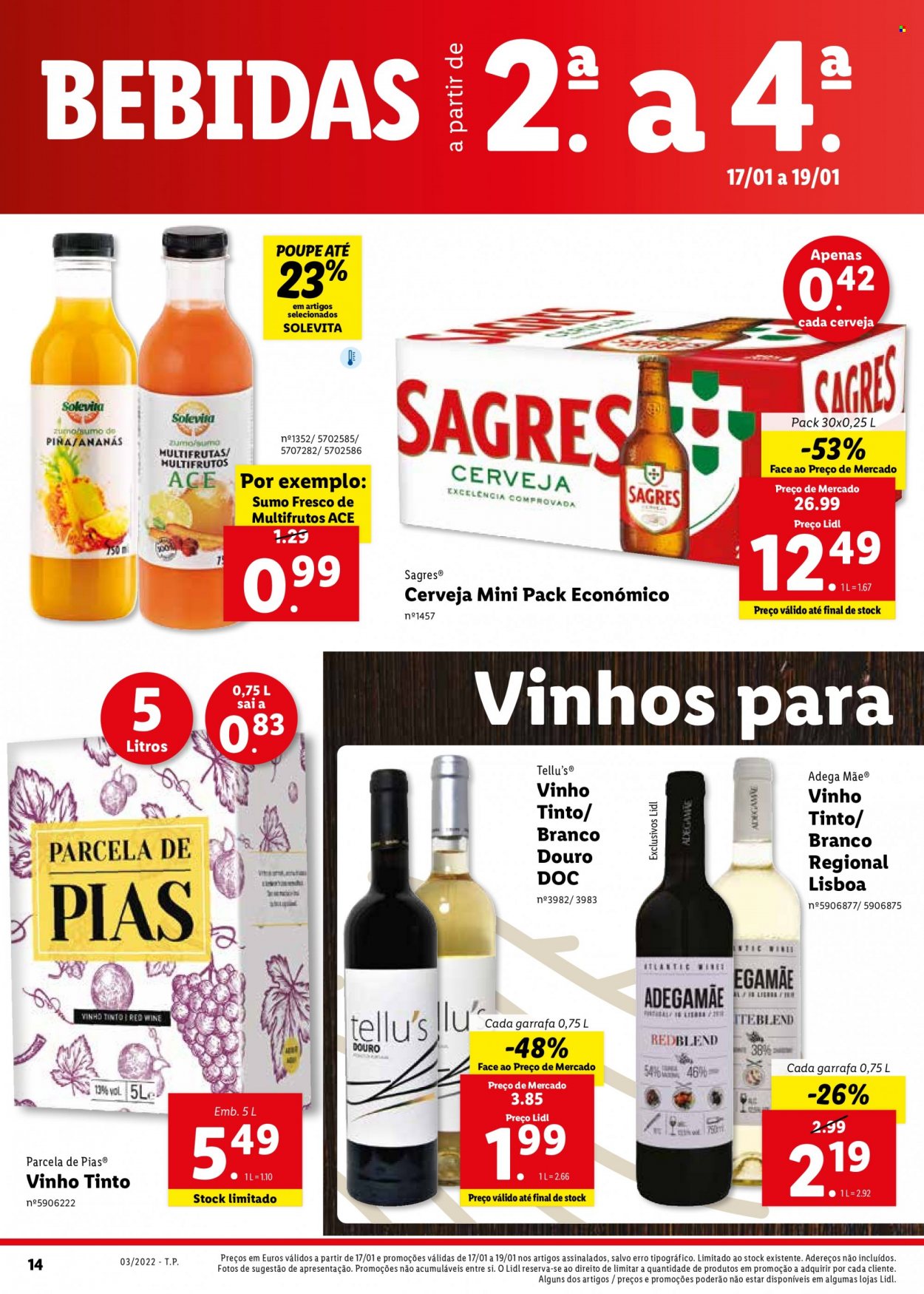 Folheto Lidl - 17.1.2022 - 23.1.2022. Página 14