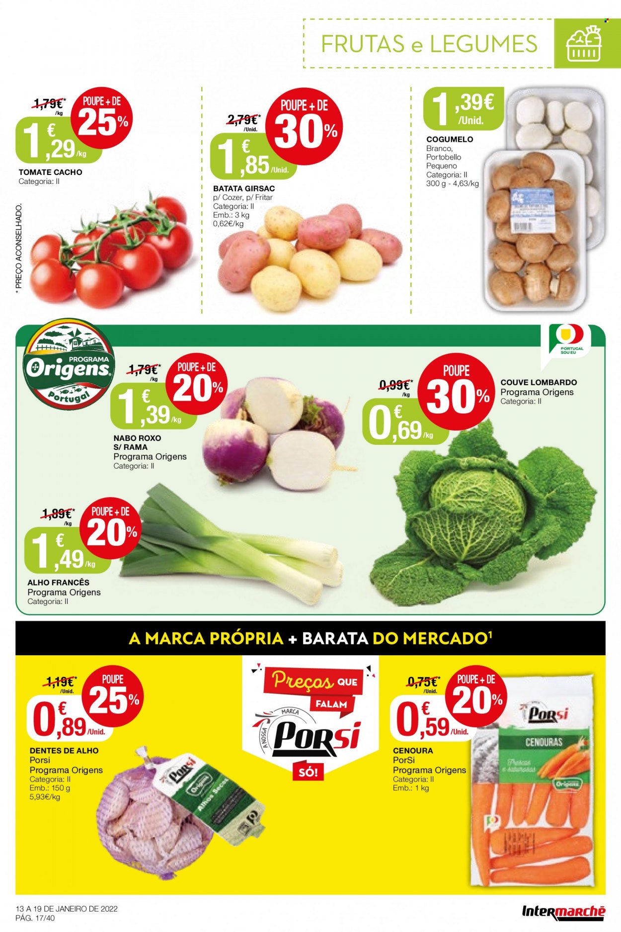 Folheto Intermarché - 13.1.2022 - 19.1.2022. Página 17