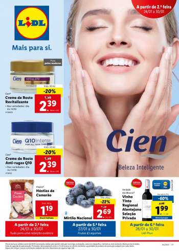 Folheto Lidl - 24.1.2022 - 30.1.2022.