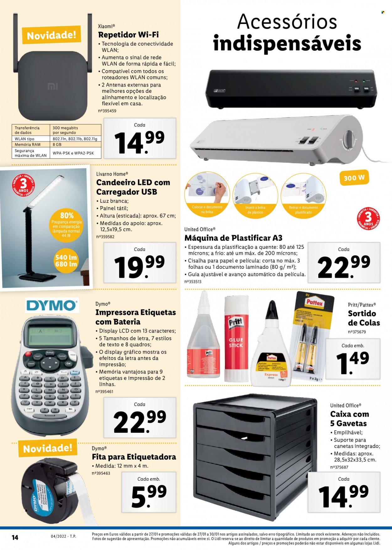 Folheto Lidl - 24.1.2022 - 30.1.2022. Página 14