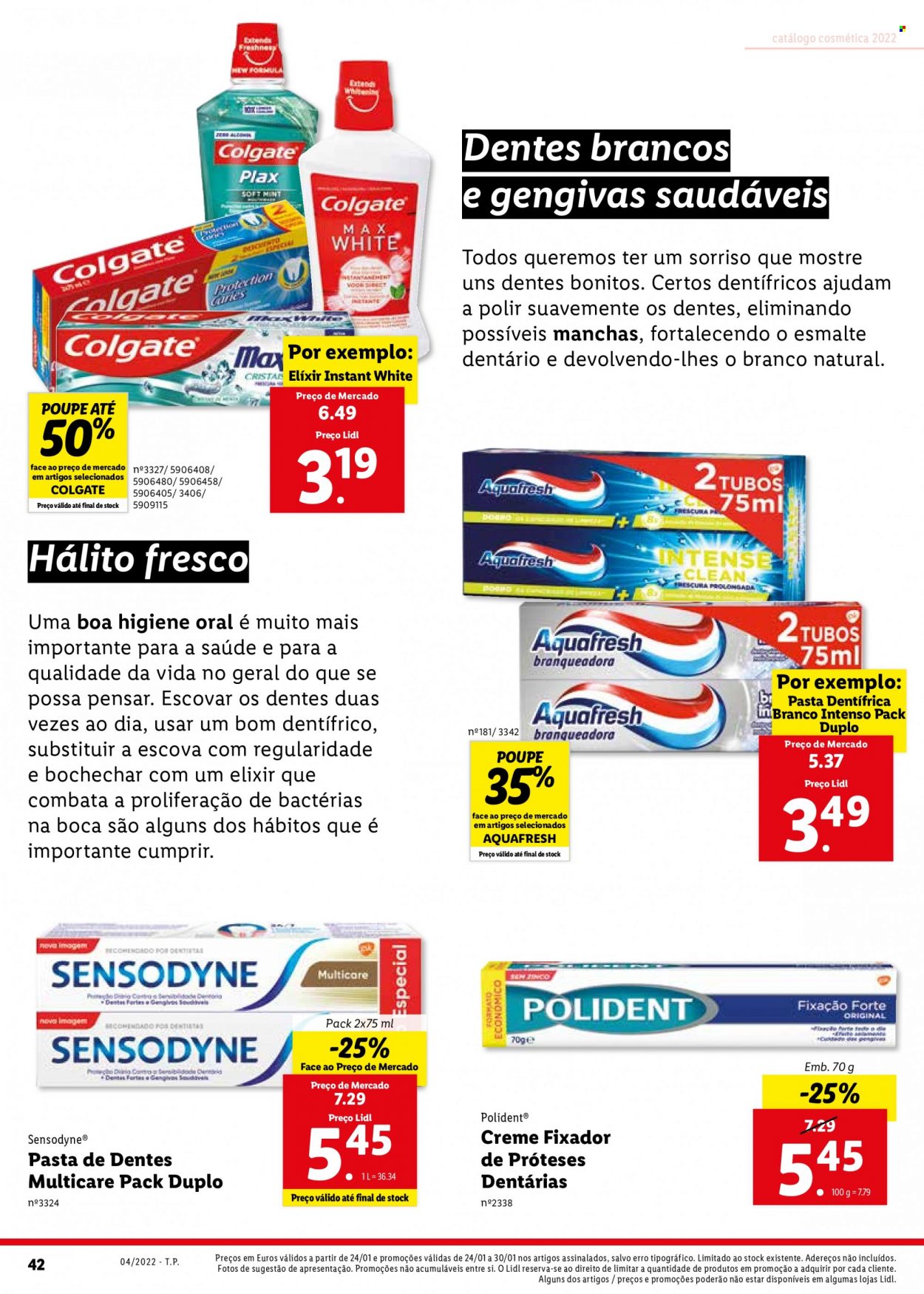 Folheto Lidl - 24.1.2022 - 30.1.2022. Página 42