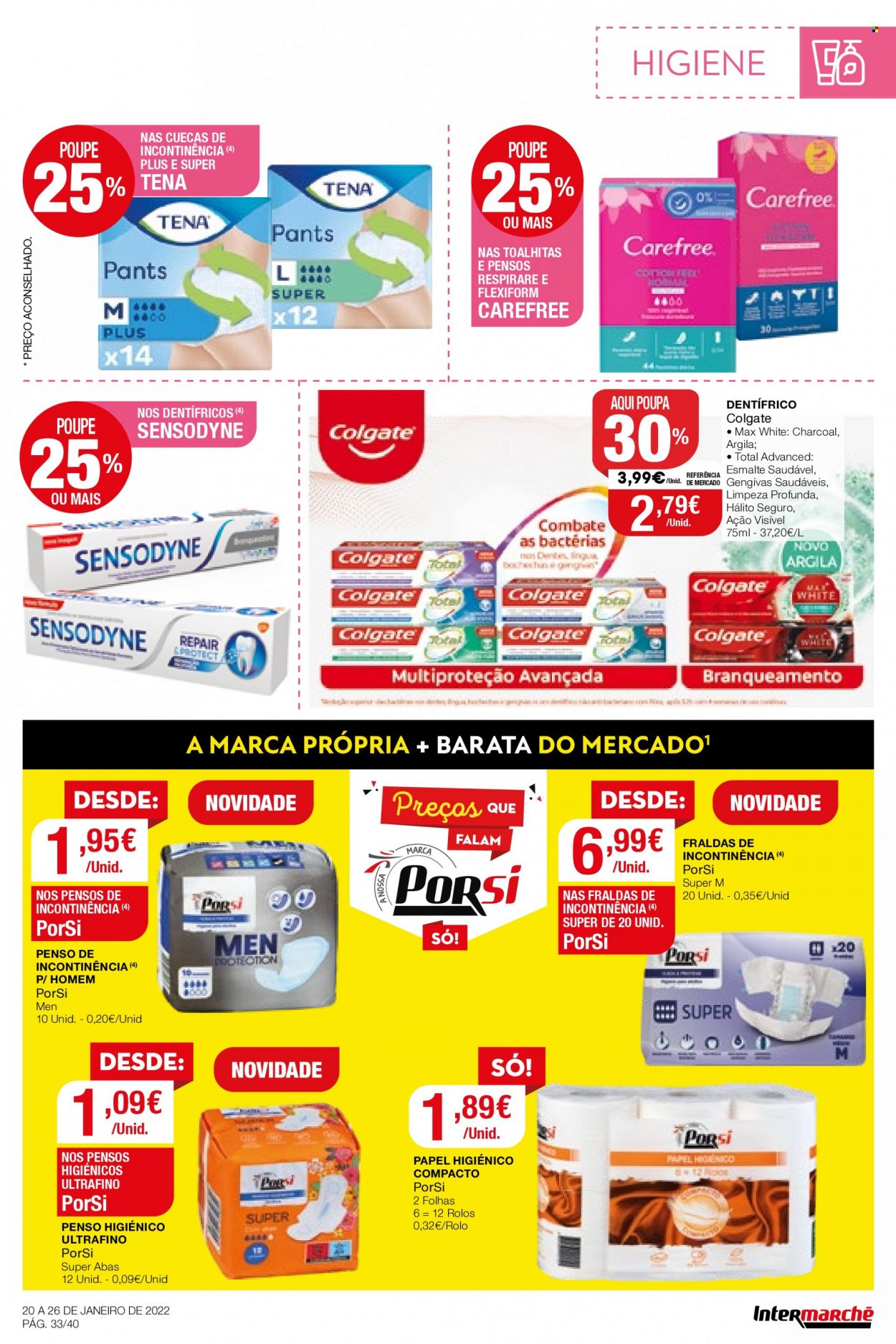 Folheto Intermarché - 20.1.2022 - 26.1.2022. Página 33