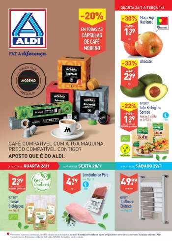 Folheto Aldi - 26.1.2022 - 2.2.2022.